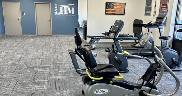 gym of LHM physical therapy institute outpatient physical therapy in harrisburg, off of union deposit road