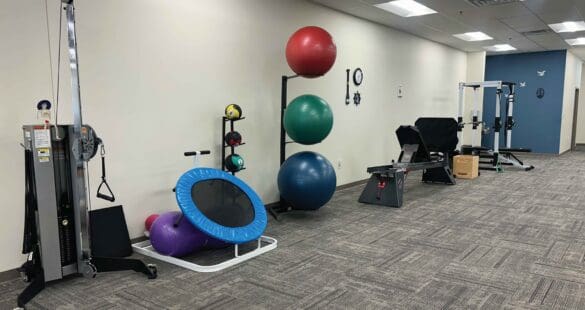 New Cumberland physical therapy gym equipment