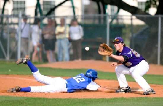 youth baseball players