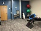 Inside photo of a physical therapy clinic in bellefonte pa