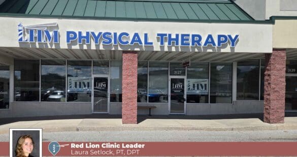 red lion physical therapy clinic Laura Setlock